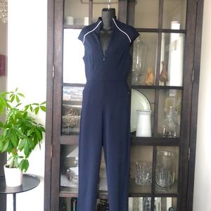 Navy blue jumpsuit